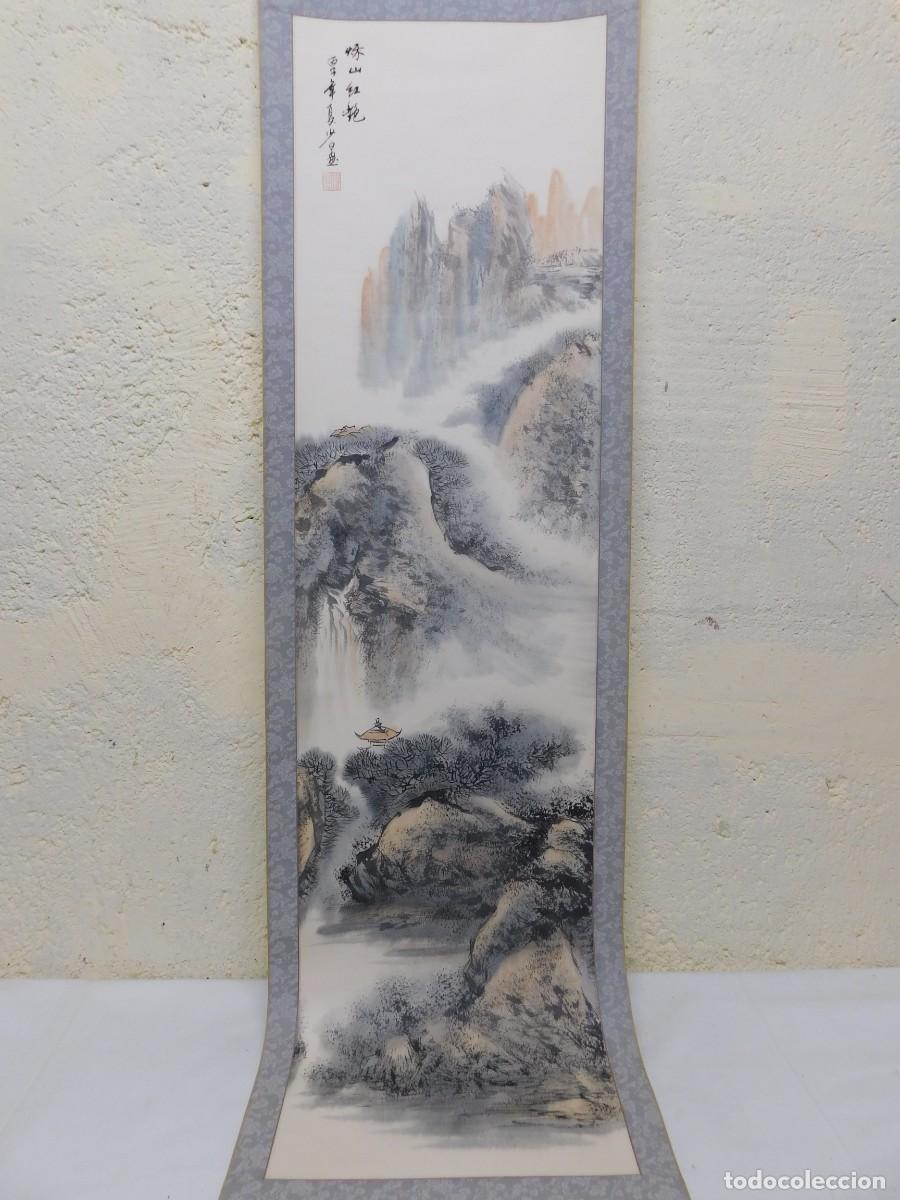 Arte: PERGAMINO CHINO ENROLLABLE - Foto 3
