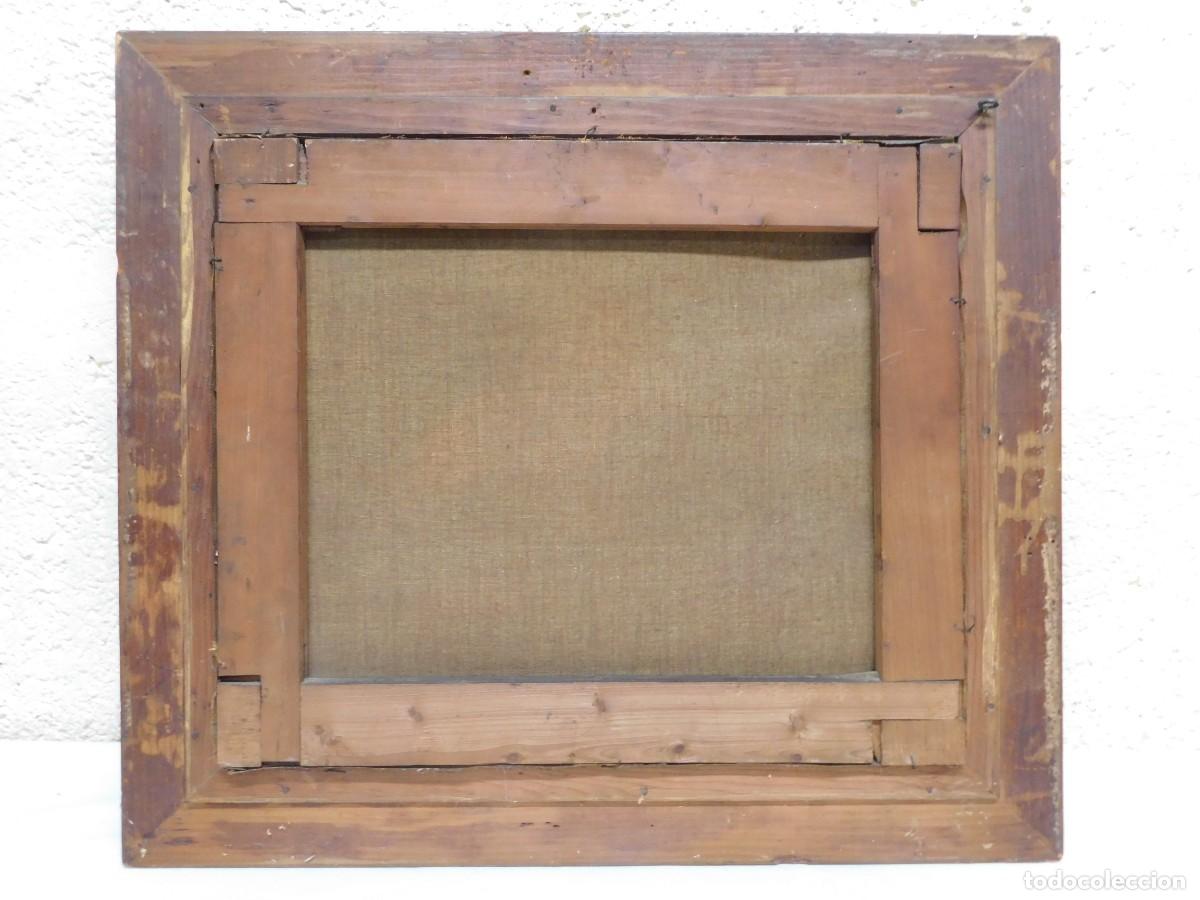 Arte: ANTIGUO &Oacute;LEO SOBRE TELA - Foto 5
