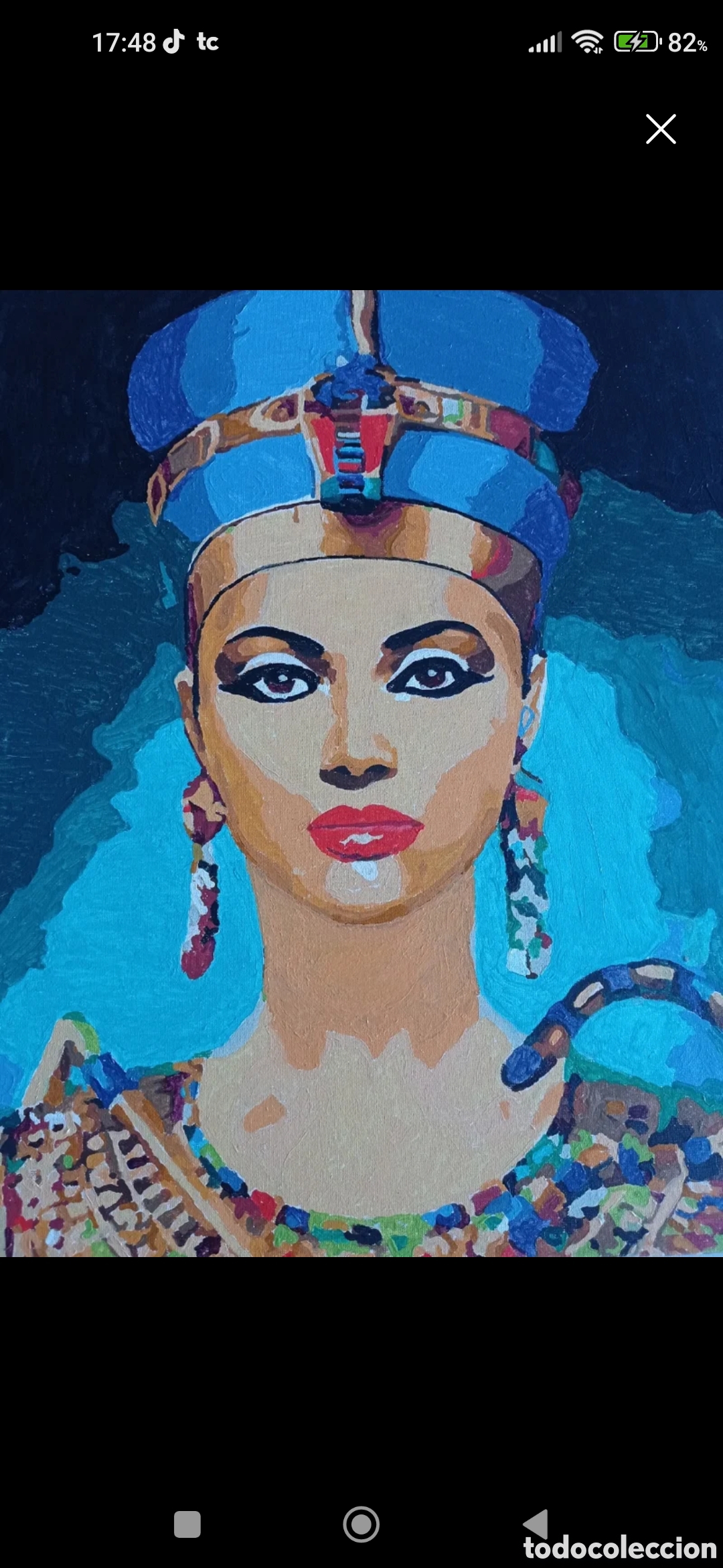 Arte: Nefertiti Reina de Egipto - Foto 1