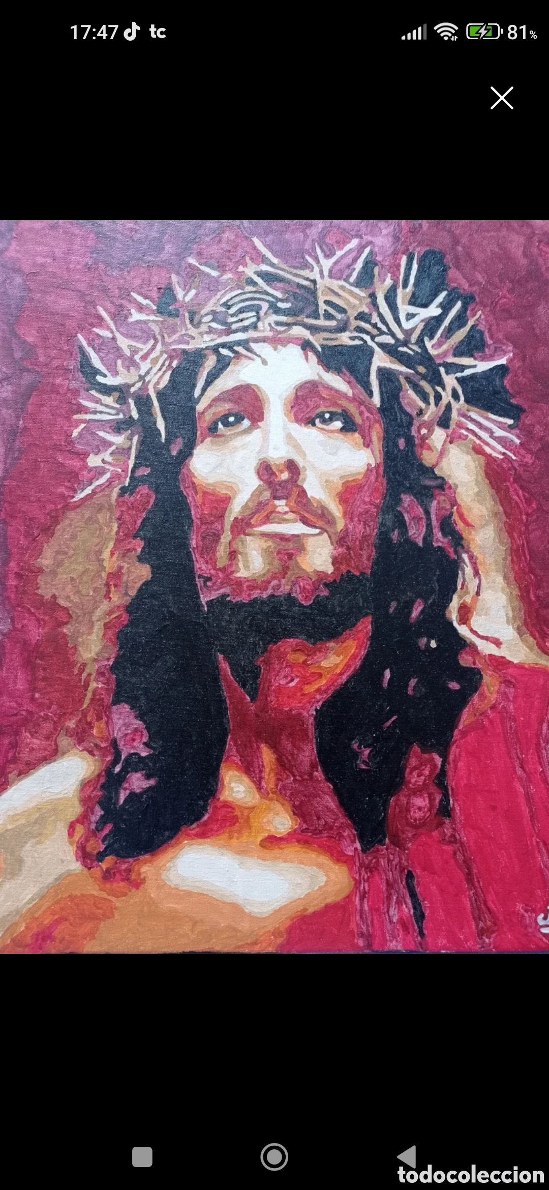 Arte: Jesucristo coronado de espinas - Foto 1