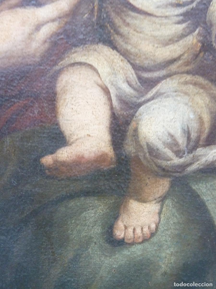 Arte: C&iacute;rculo de Murillo. Virgen con Ni&ntilde;o - Foto 11
