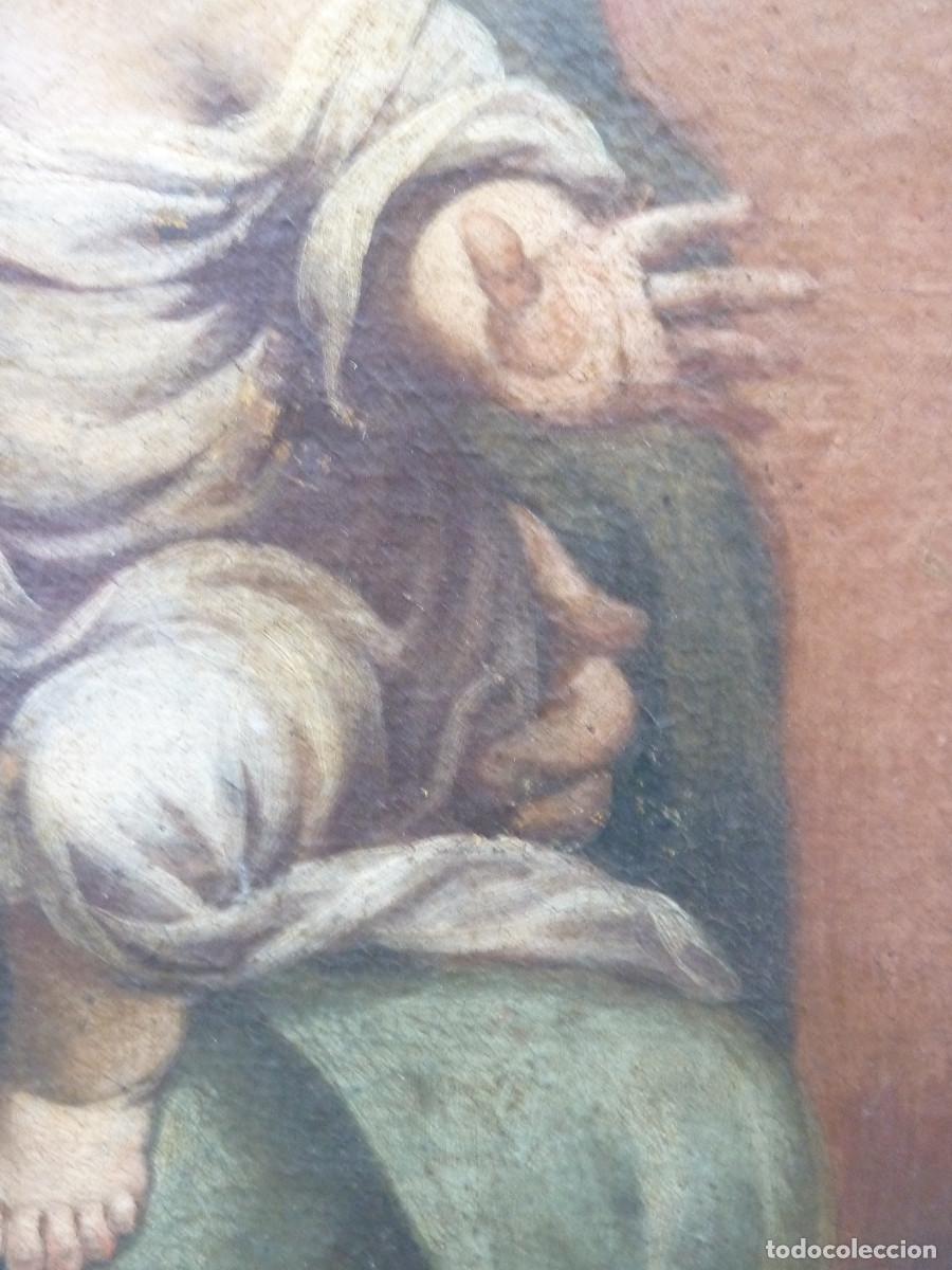 Arte: C&iacute;rculo de Murillo. Virgen con Ni&ntilde;o - Foto 12