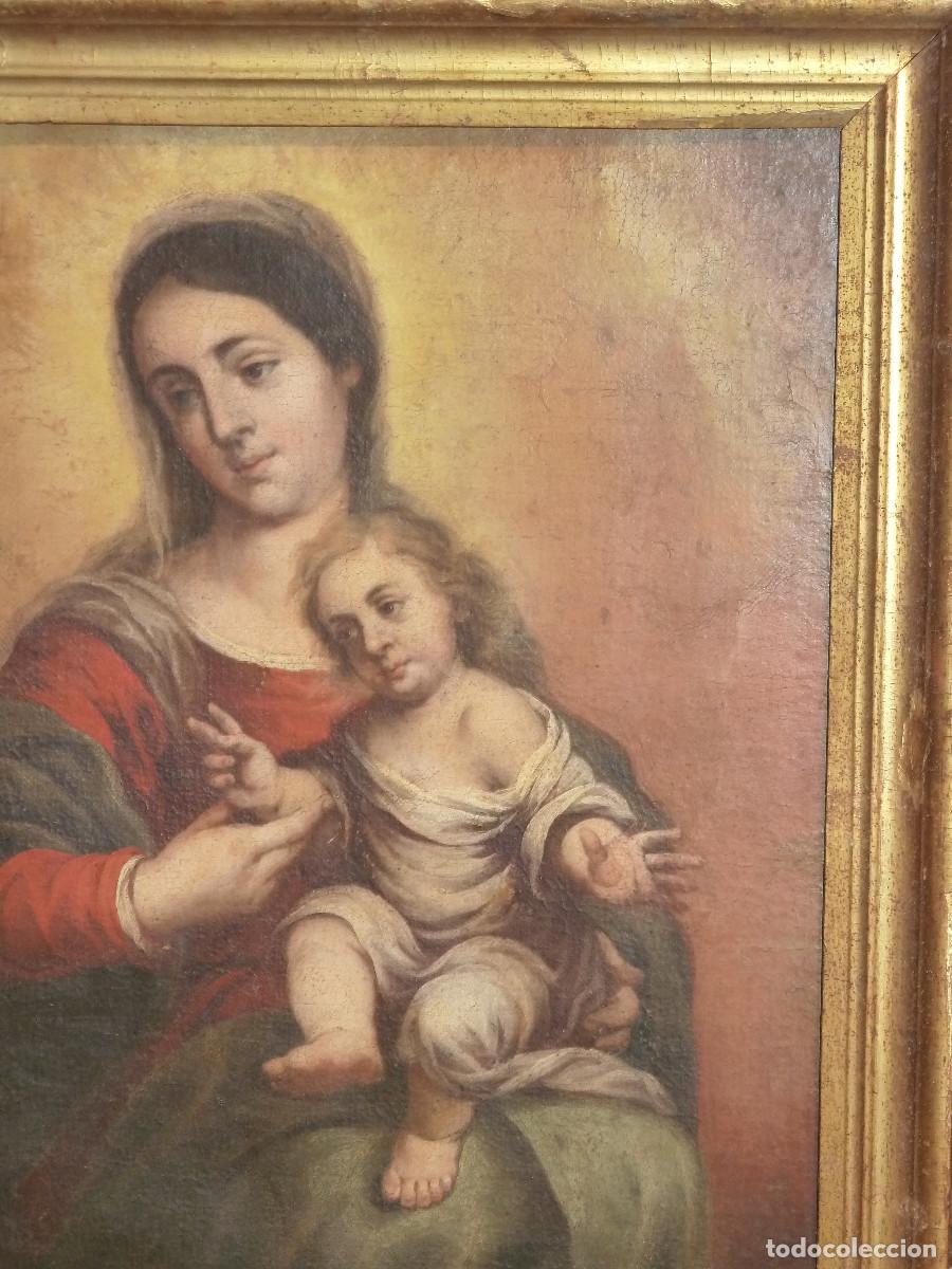 Arte: C&iacute;rculo de Murillo. Virgen con Ni&ntilde;o - Foto 20