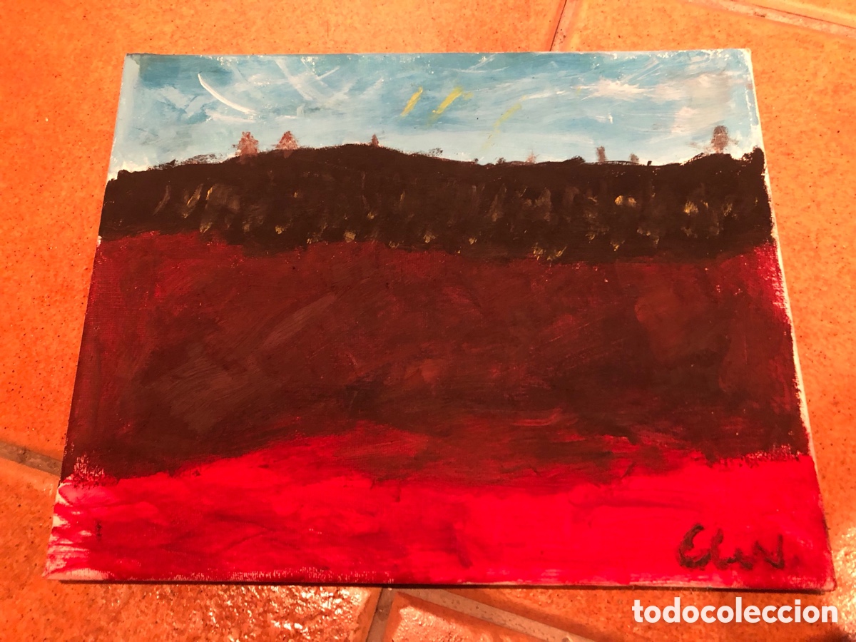 Arte: Cuadro original Hecha a mano &mdash; &ldquo;Transici&oacute;n de colores - Foto 1