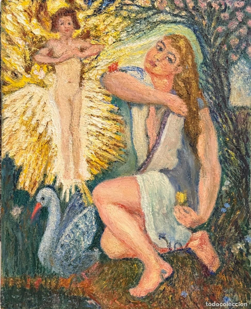 Kunst: Gerhard Gyllenhammar , &oacute;leo lienzo del a&ntilde;o 1963. Suecia ,R616