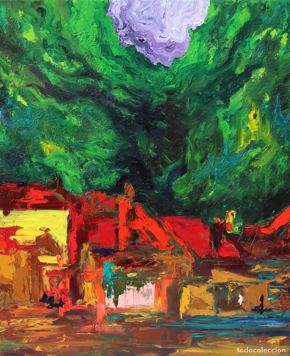 Arte: Pueblo en las monta&ntilde;as - Foto 1