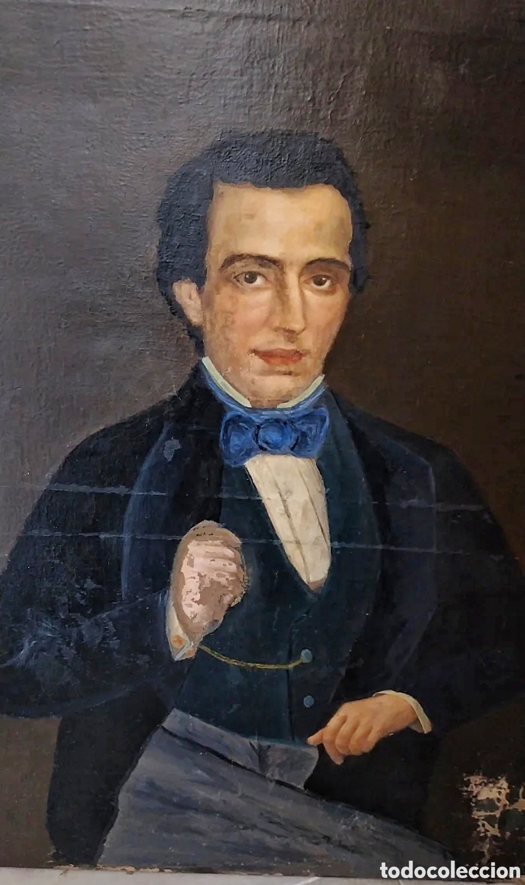 Arte: Retrato de caballero para restaurar - Foto 2