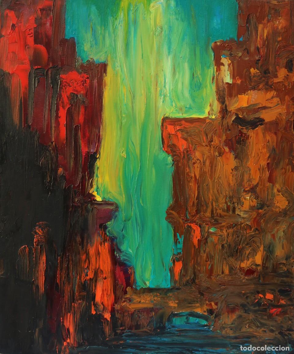 Arte: Cascada en la monta&ntilde;a - Foto 1