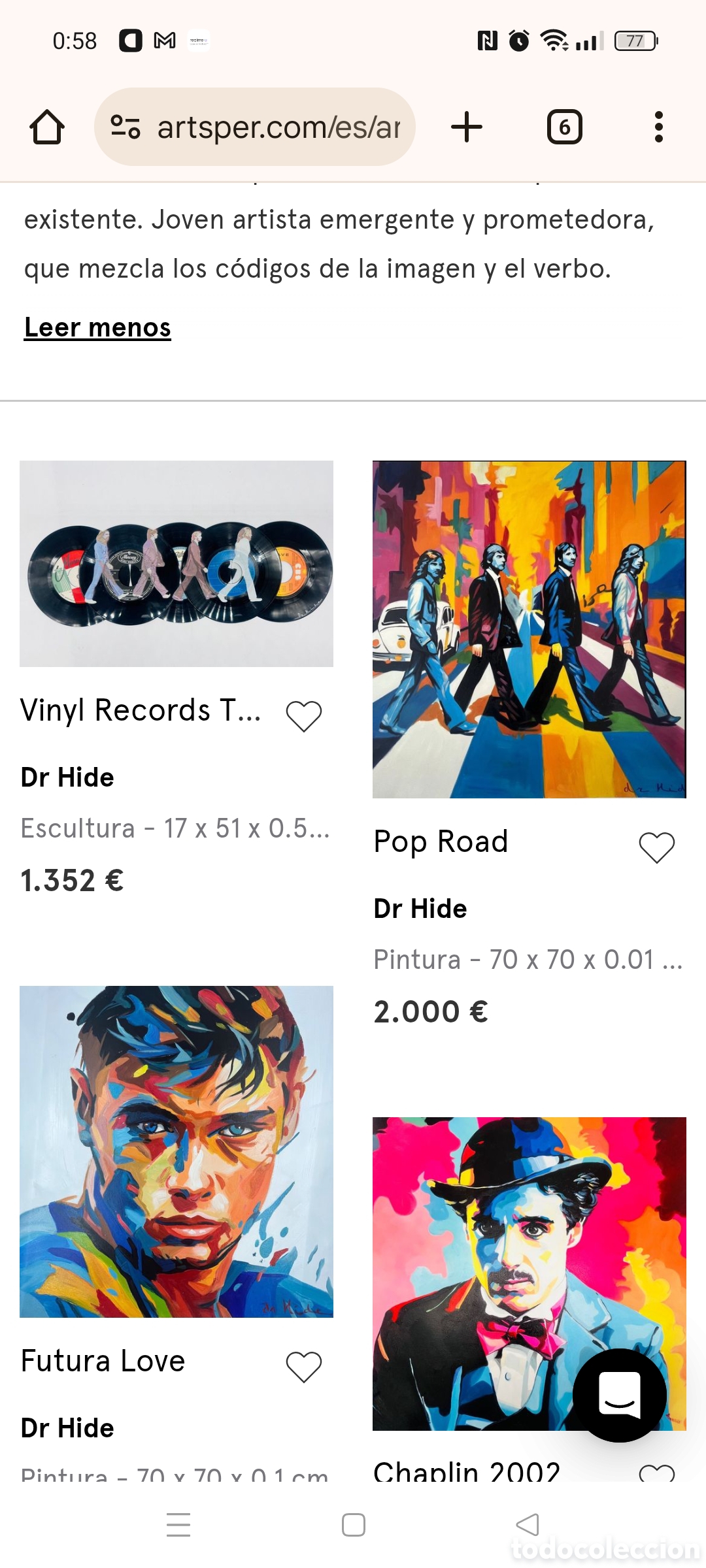 Arte: Perfect Pop - DR Hide - 70 x 70 cm - Foto 3