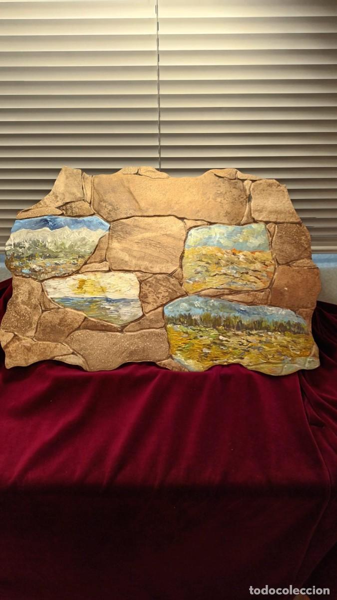 Arte: ACR&Iacute;LICO SOBRE MATERIAL PORCEL&Aacute;NICO. - Foto 1