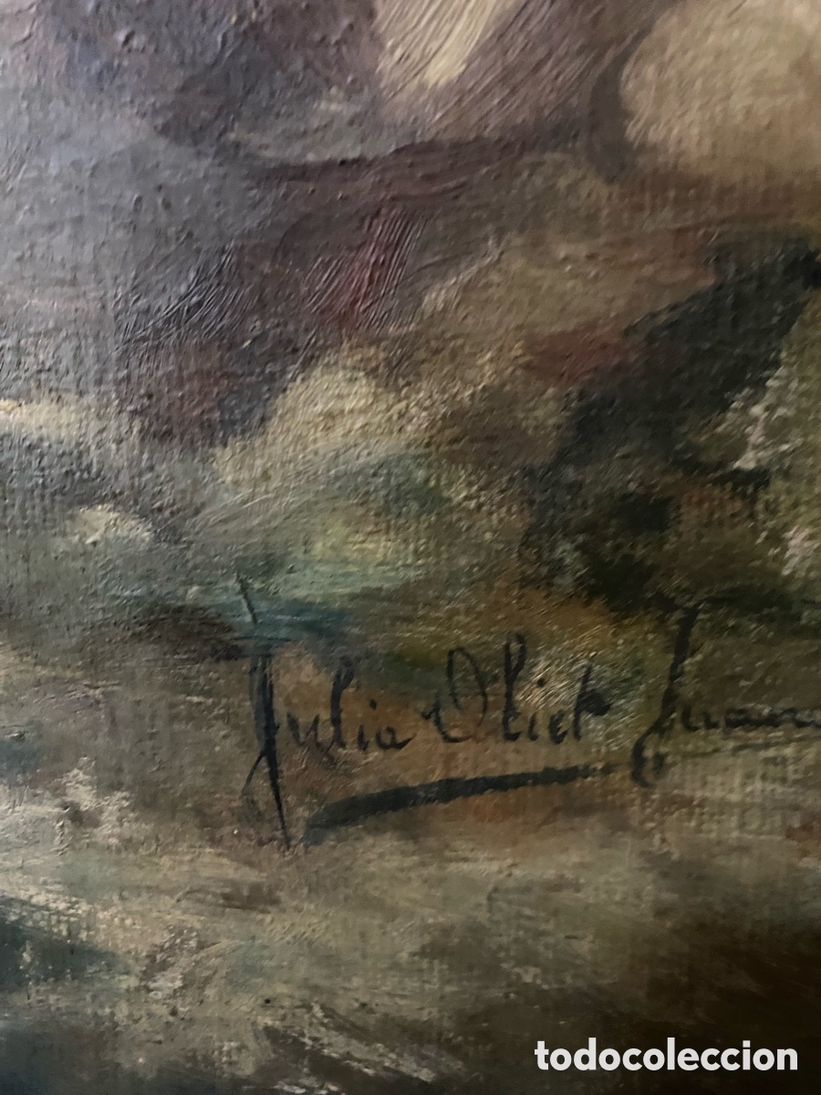 Arte: 2 cuadros al &oacute;leo de Julia Olite - Foto 4