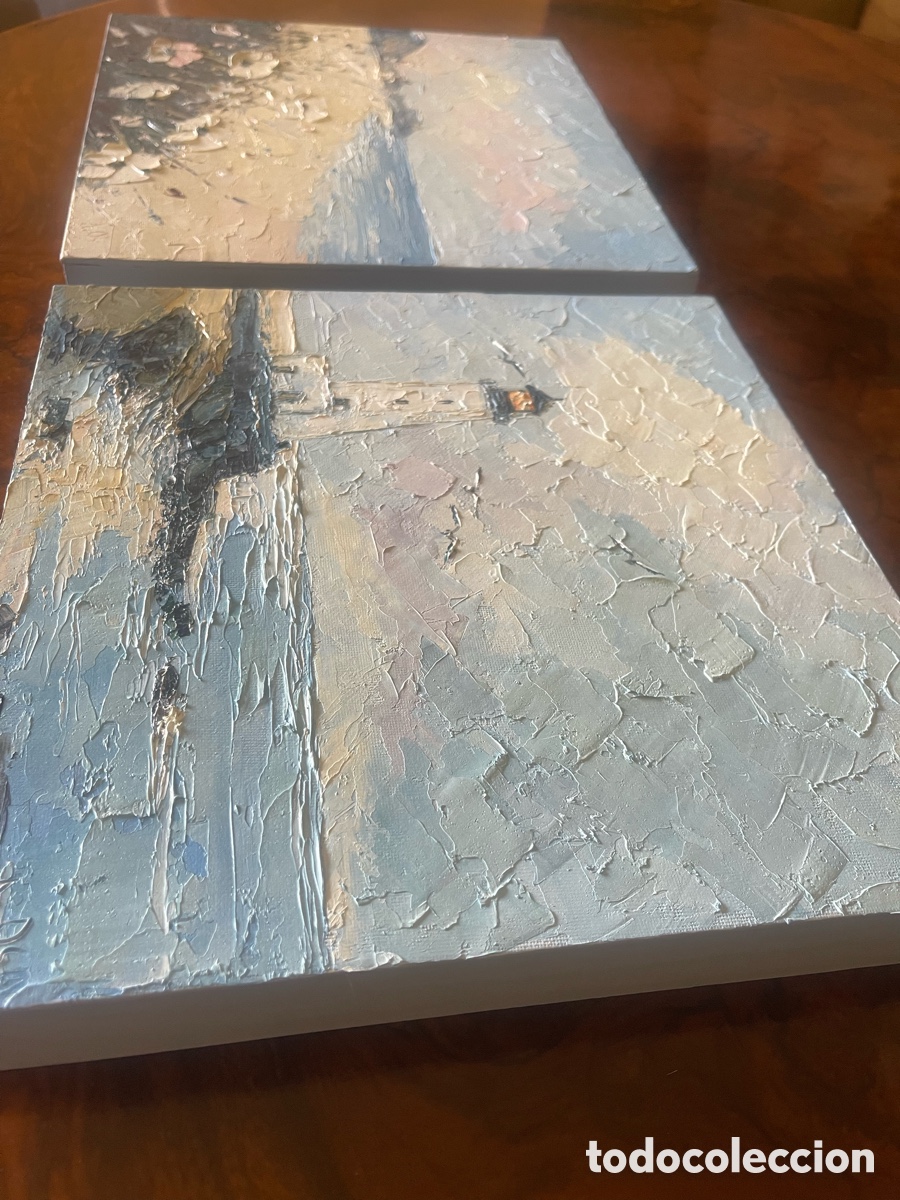 Arte: &Oacute;leo sobre lienzo ( marinas) - Foto 3