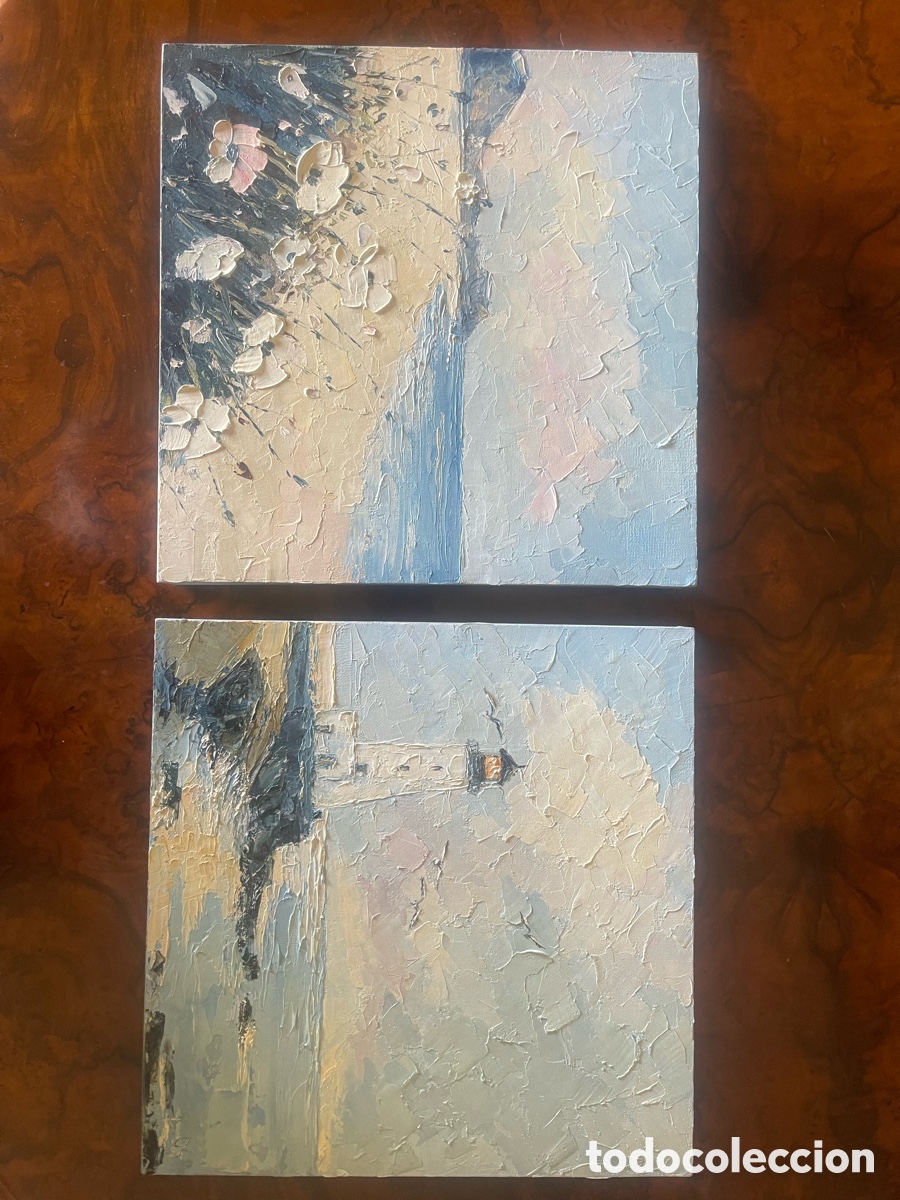 Arte: &Oacute;leo sobre lienzo ( marinas) - Foto 5