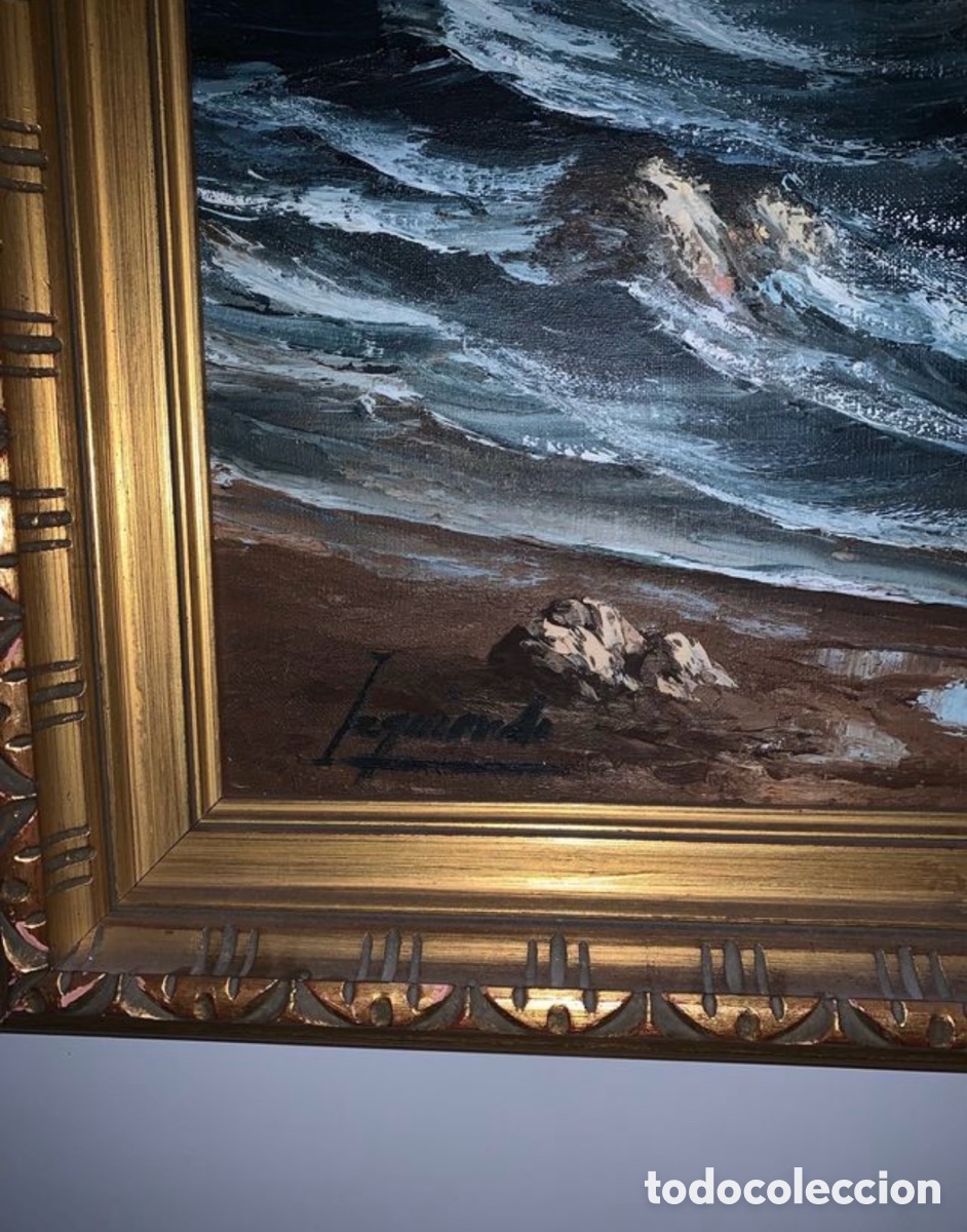 Arte: Barco en oleaje de &rdquo;Izquierdo&rdquo; - Foto 3