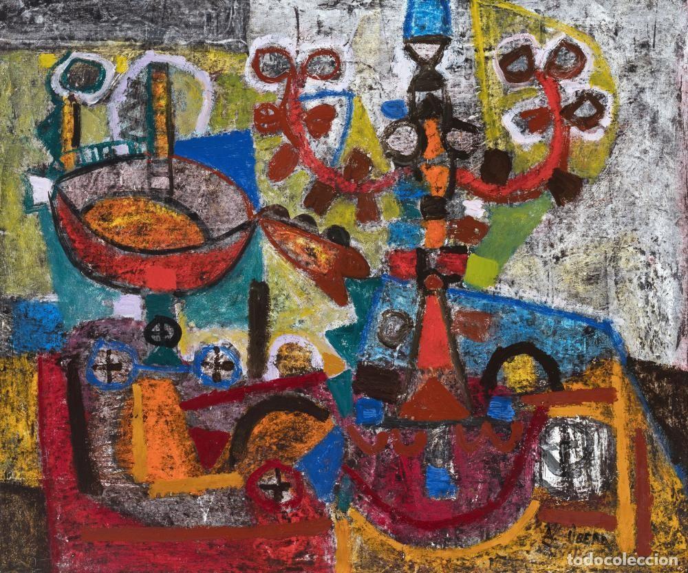 Arte: Oleo agustin Ubeda, Bodegon, 40 x 50 cm - Foto 1
