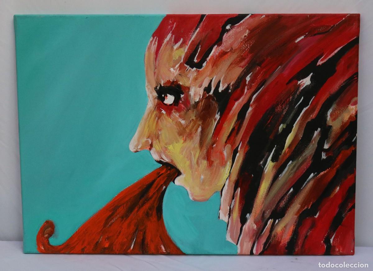 Arte: Esp&iacute;ritu explosivo. Terror. &Oacute;leo sobre lienzo. - Foto 1