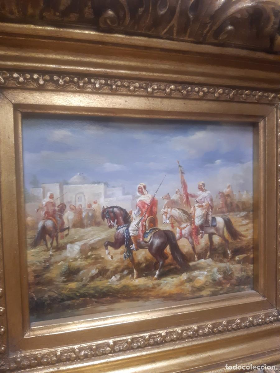 Arte: CUADRO AL OLEO MUY BONITO. MARCO SOBERBIO. - Foto 2