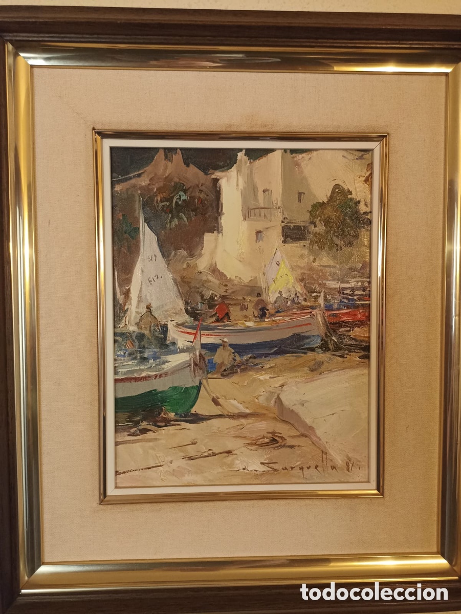 Arte: La playa de Josep Sarquella - Foto 1