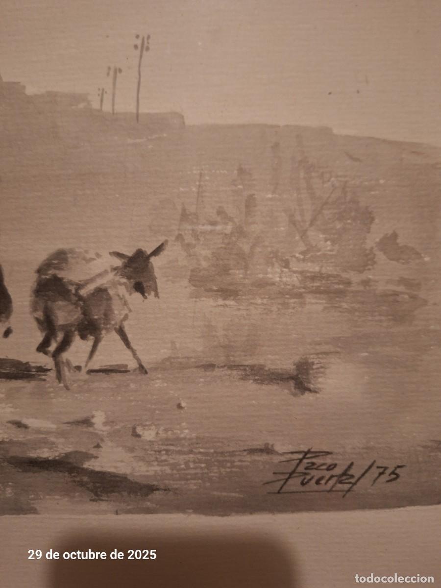 Arte: Cuadro de Francisco Puertas. Aguada. - Foto 4