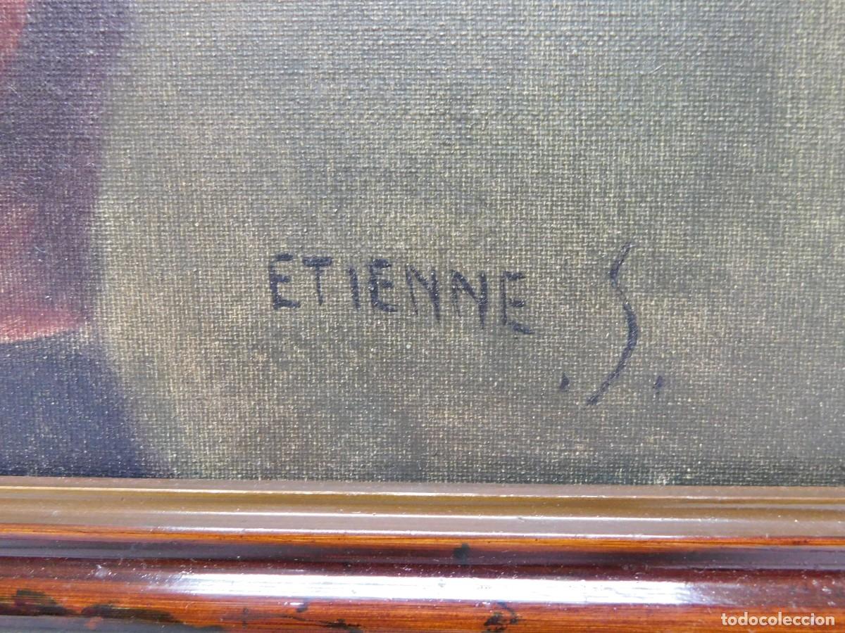 Arte: &Oacute;LEO SOBRE TELA - ETIENNE - Foto 6