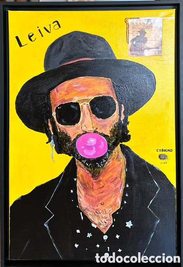 Arte: Acr&iacute;lico en lienzo titulado &rdquo;Leiva&rdquo; - Foto 1
