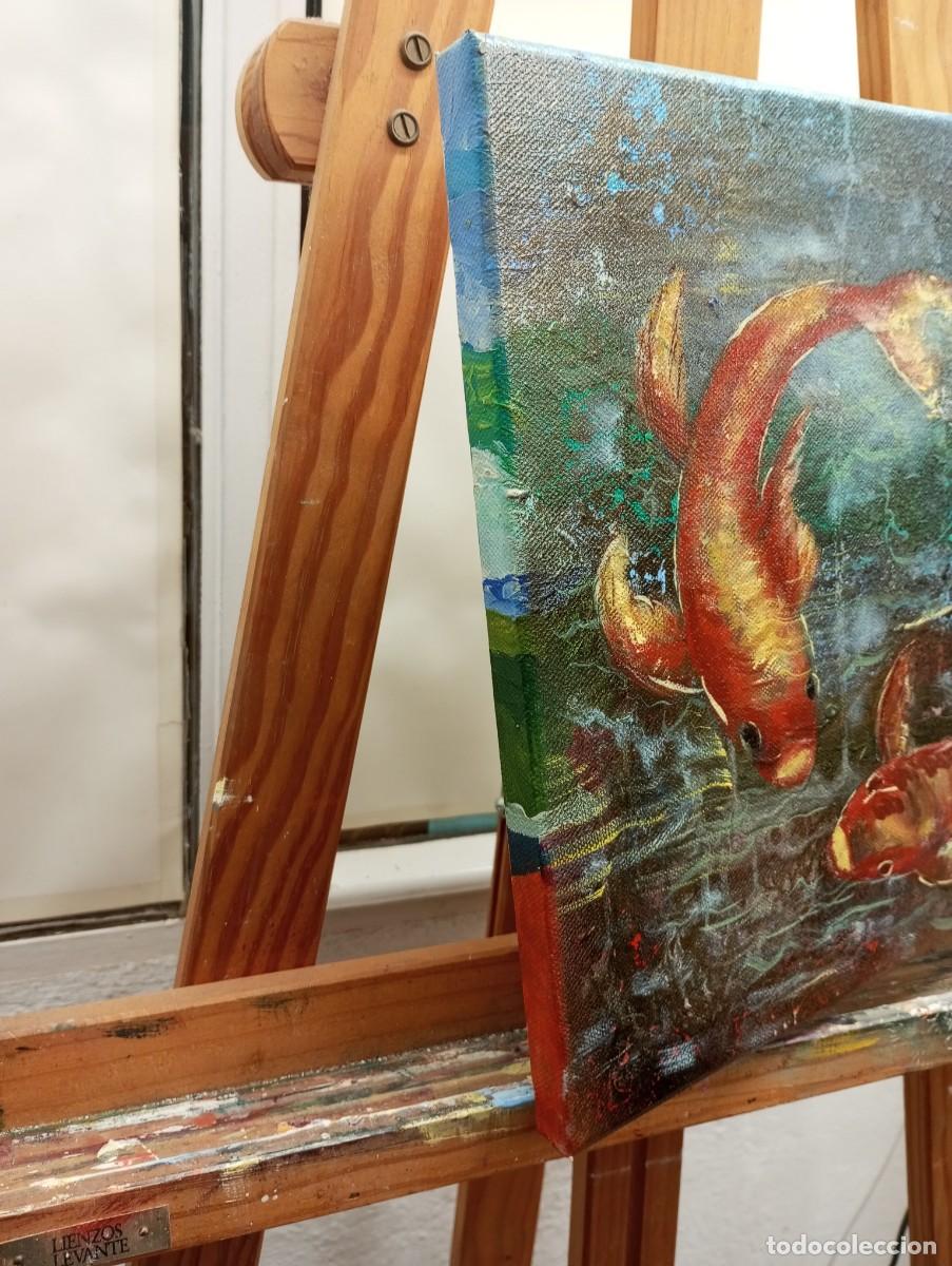 Arte: pintura en acrilico de peces - Foto 4
