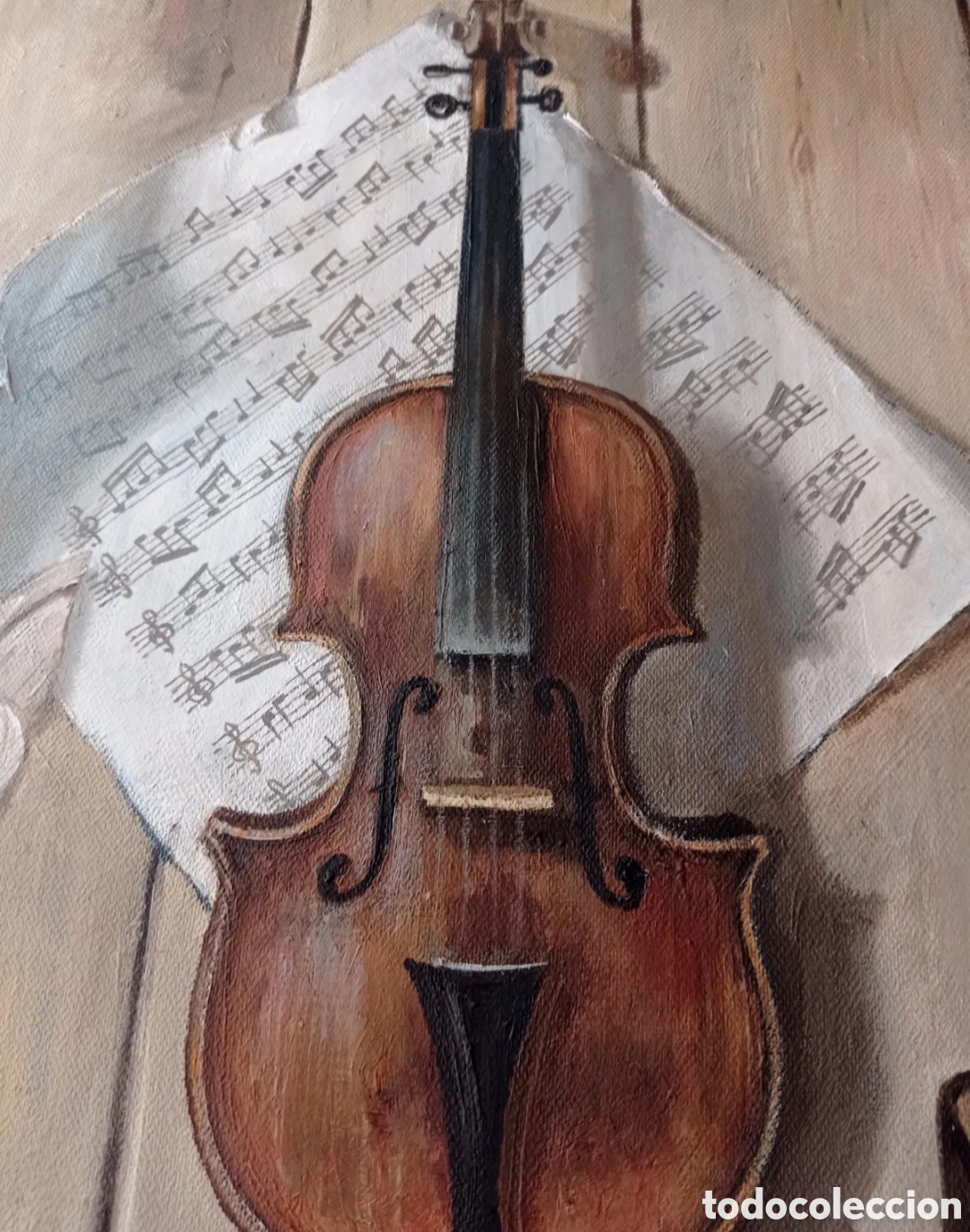 Arte: DENISSOV. Oleo Firmado - Foto 2