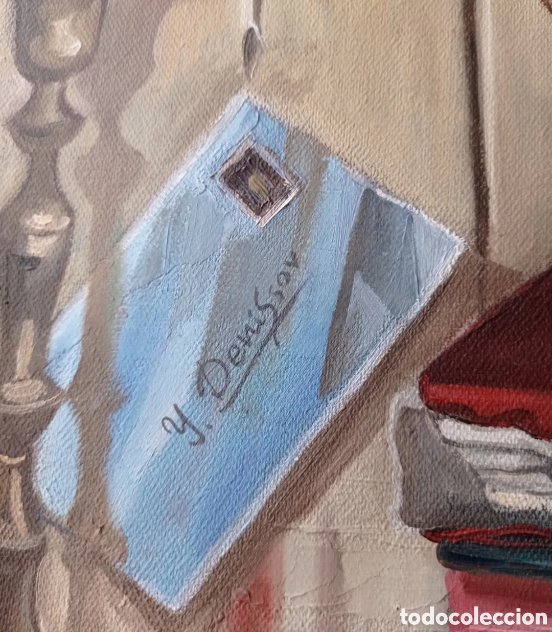 Arte: DENISSOV. Oleo Firmado - Foto 5