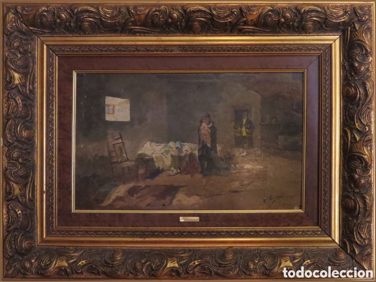 Arte: &Oacute;LEO SOBRE TABLA &Aacute;NGEL LIZCANO - Foto 1