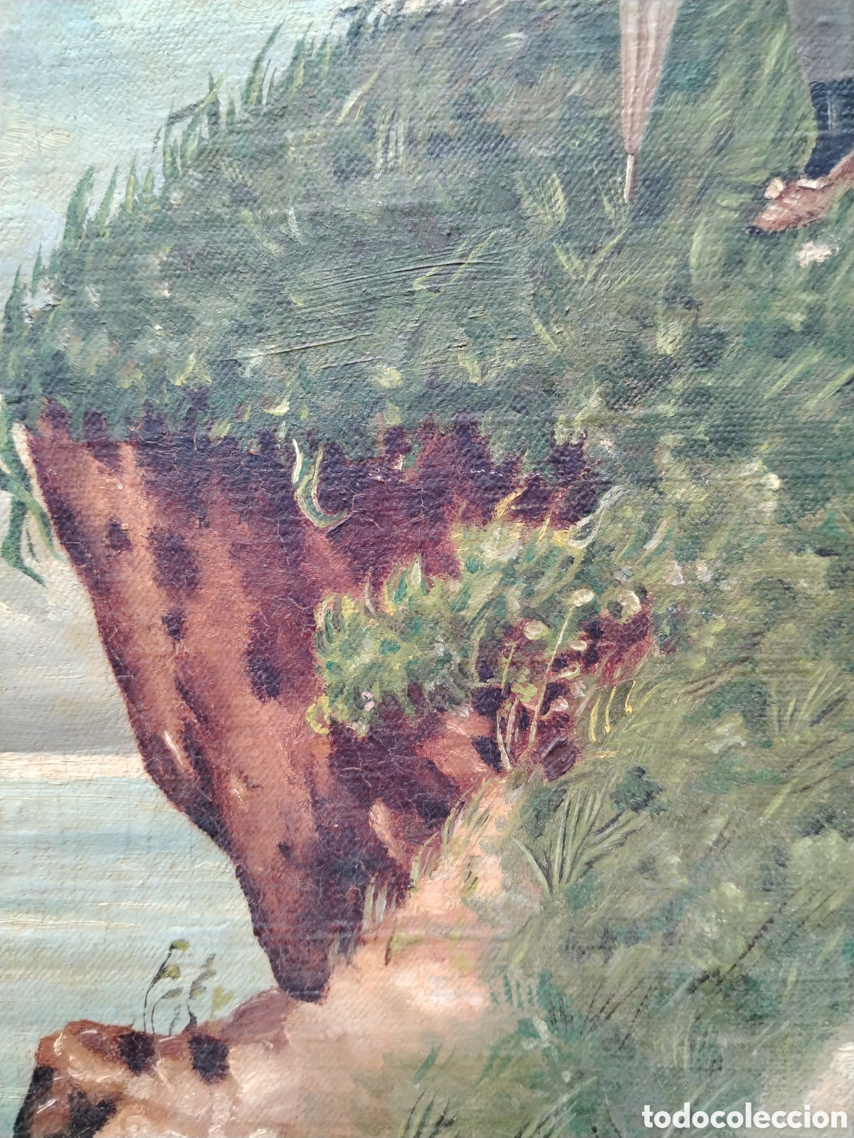 Arte: &Oacute;leo sobre lienzo firmado. - Foto 5