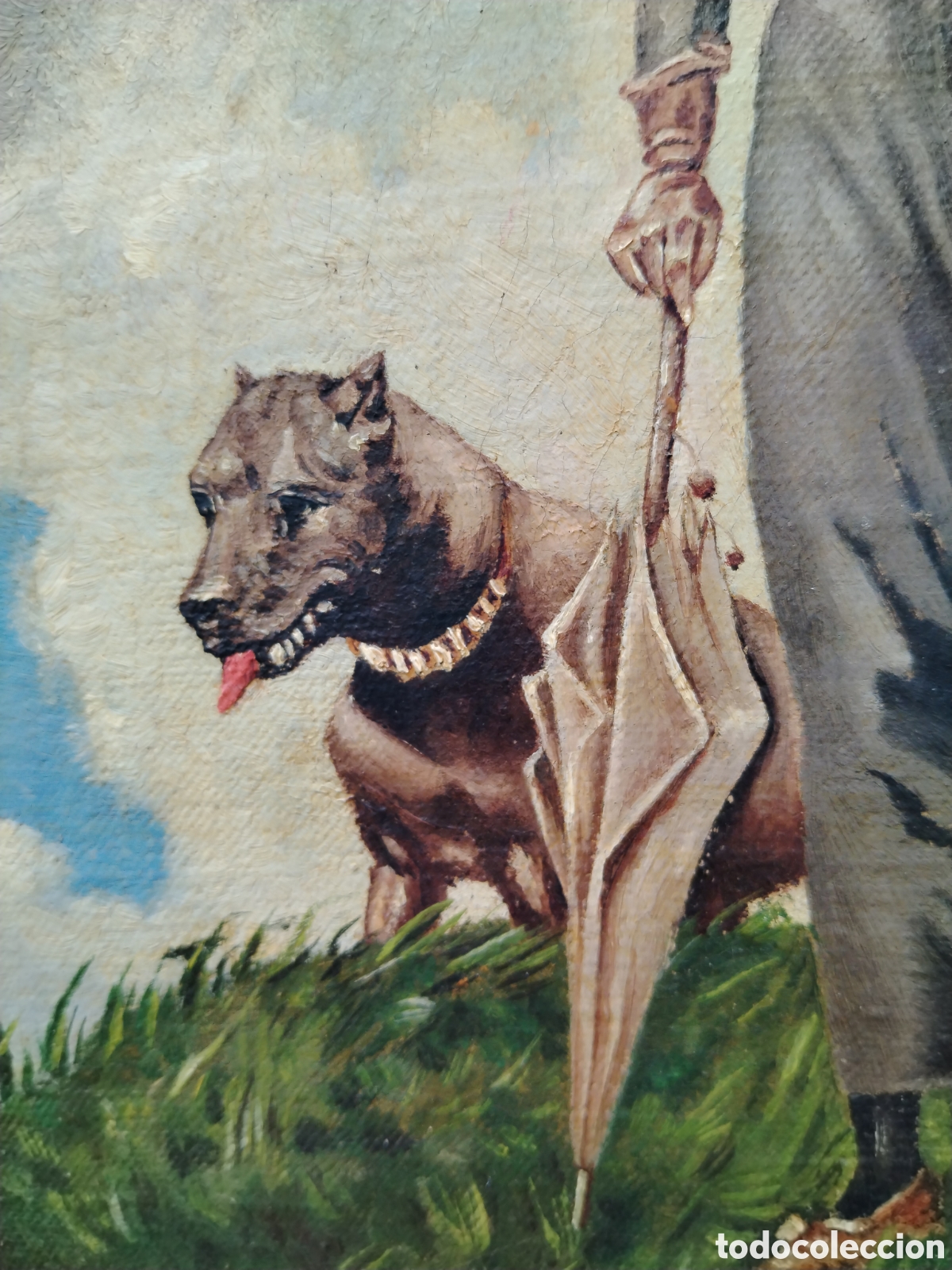 Arte: &Oacute;leo sobre lienzo firmado. - Foto 6