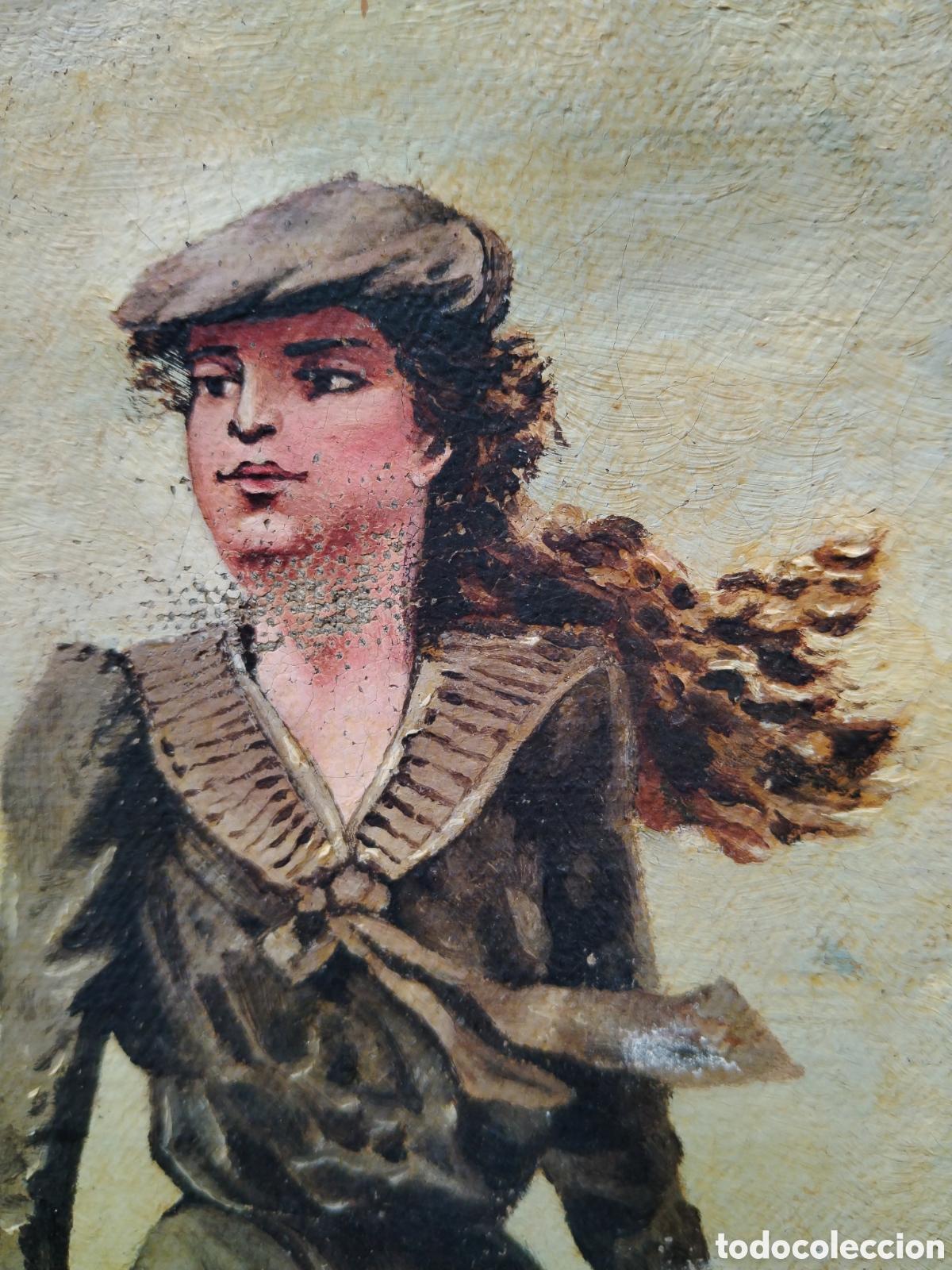 Arte: &Oacute;leo sobre lienzo firmado. - Foto 7