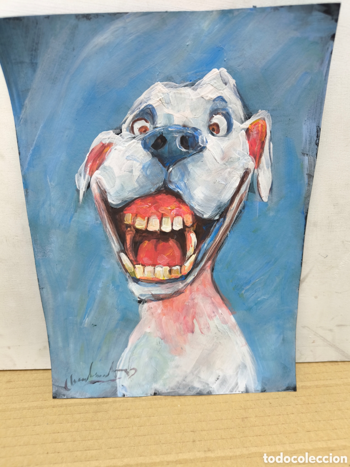 Arte: Perro ( art )dog pain