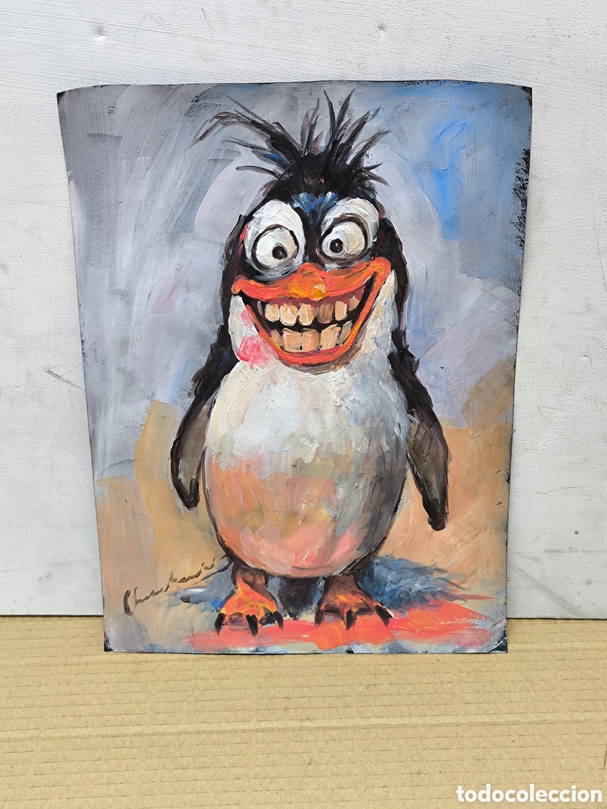 Arte: Ping&uuml;ino animado ( art )