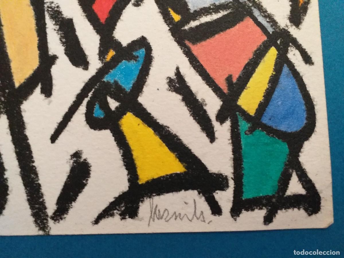 Arte: ORIGINAL - SERGI BARNILS / MIXTA PAPEL- GOUACHE - Foto 2