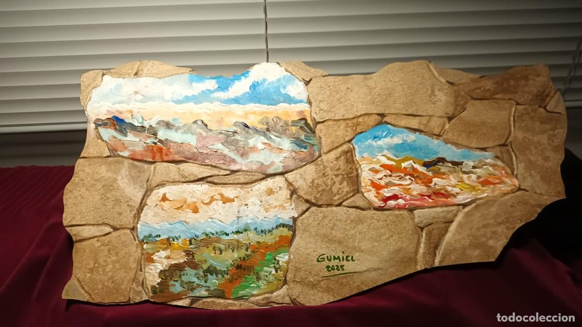Arte: ACR&Iacute;LICO SOBRE MATERIAL PORCEL&Aacute;NICO - Foto 4