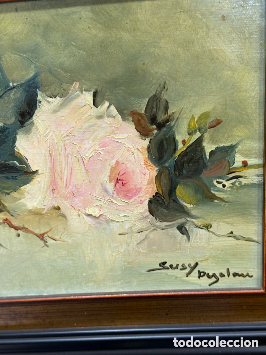 Arte: &Oacute;leo sobre tabla, susy de gal&aacute;n - Foto 4