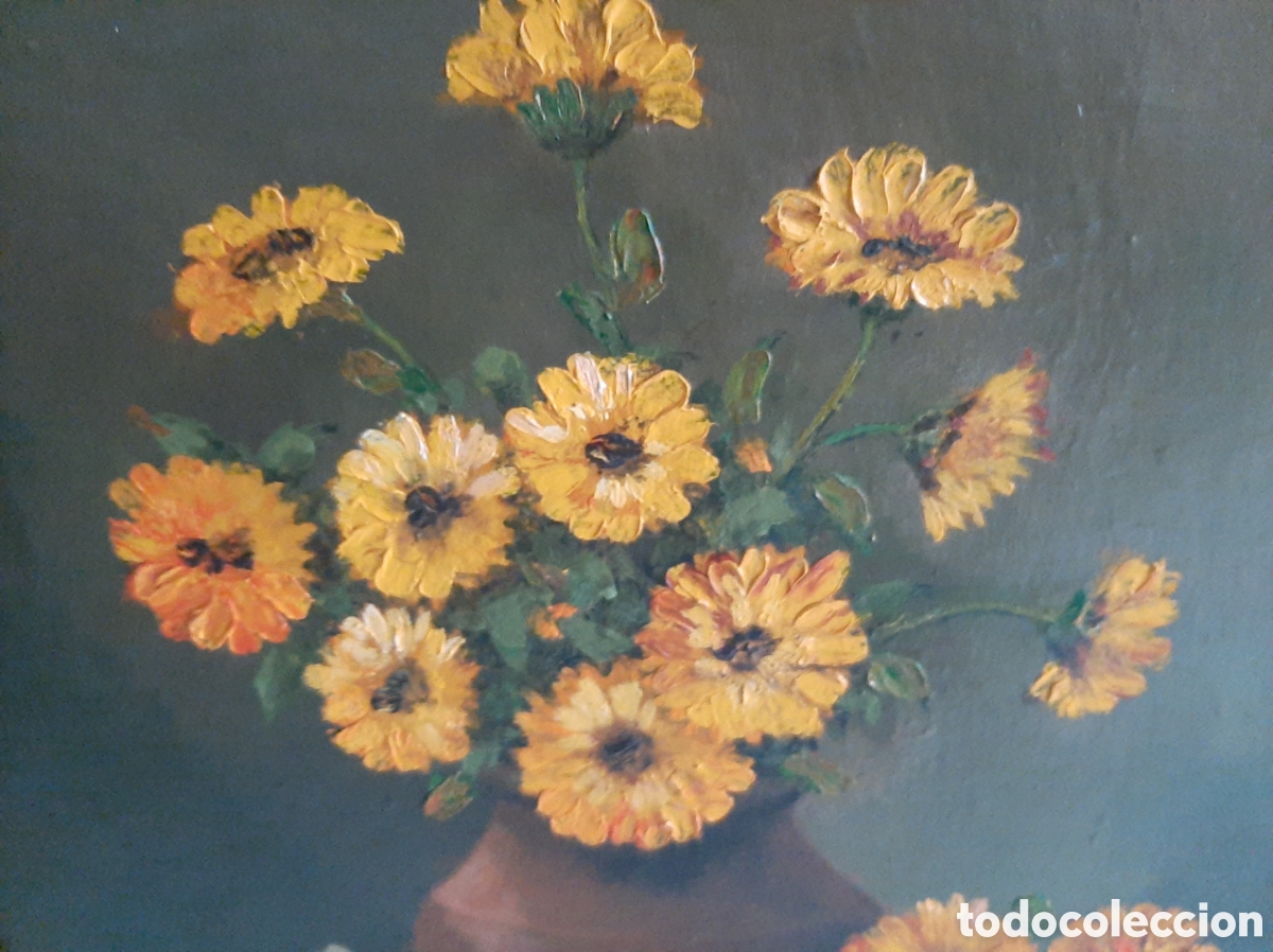 Arte: &Oacute;leo Mart&iacute;n-Santos Bodeg&oacute;n de flores - Foto 4
