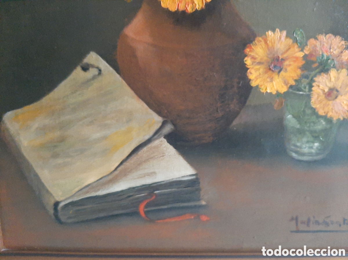 Arte: &Oacute;leo Mart&iacute;n-Santos Bodeg&oacute;n de flores - Foto 5