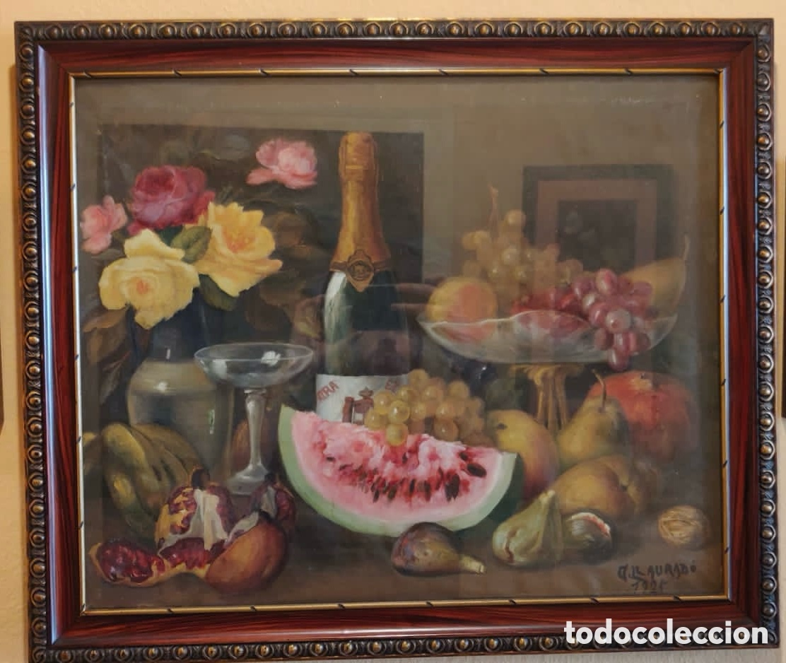 Arte: Bodeg&oacute;n - Antoni Llaurad&oacute; (1924) - Foto 1