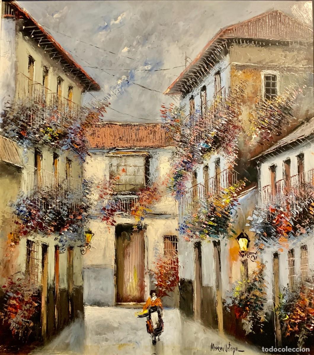 Arte: MORENO ORTEGA. Oleo original - Foto 1