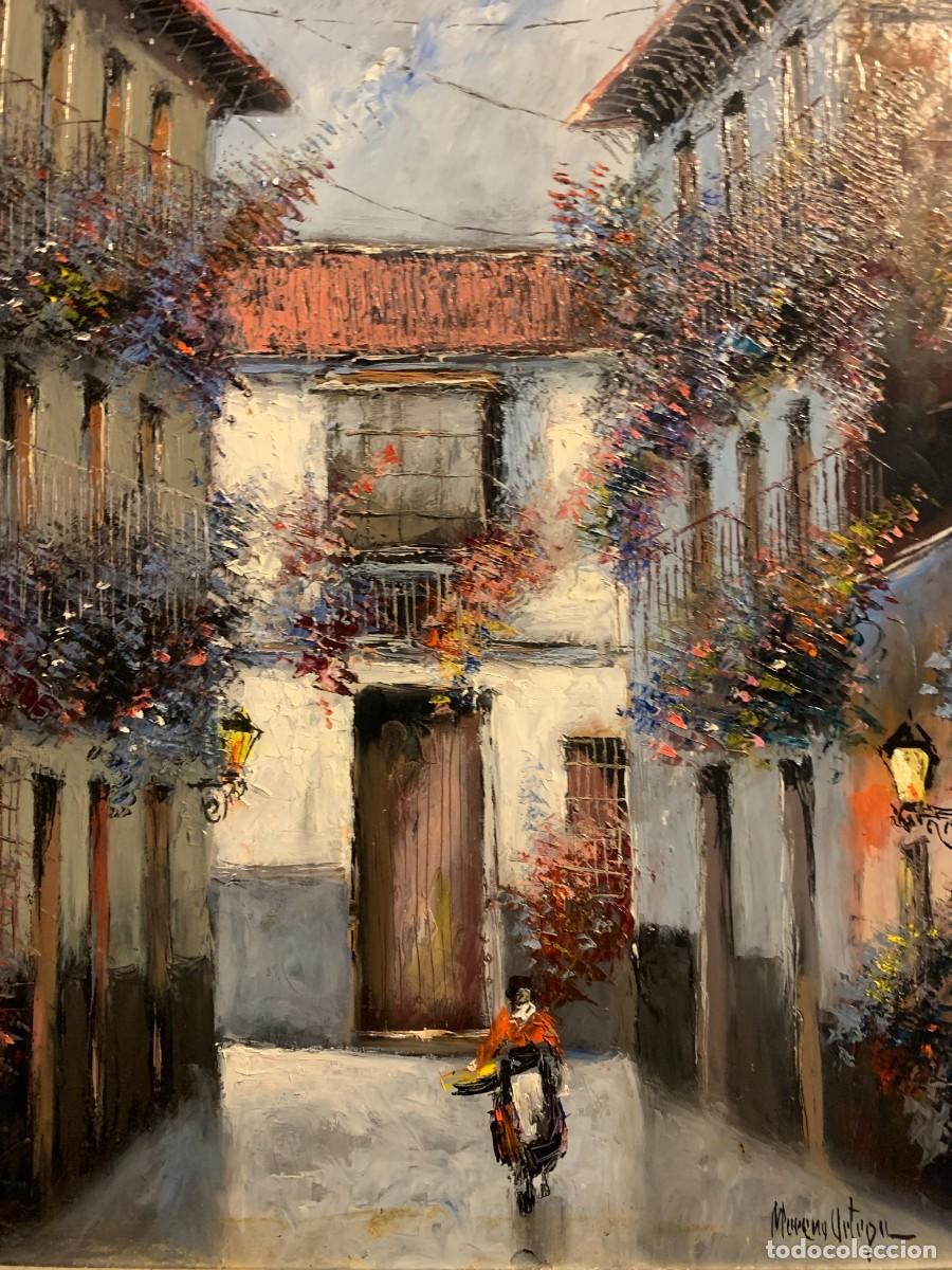Arte: MORENO ORTEGA. Oleo original - Foto 4
