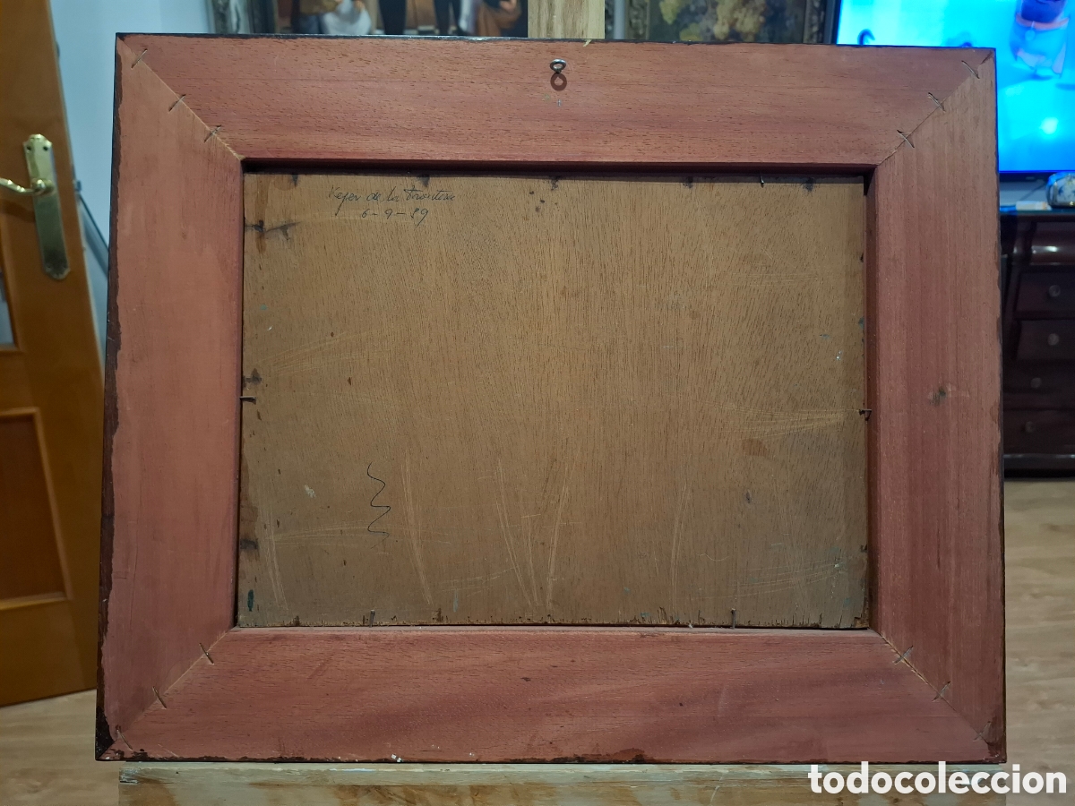 Arte: Oleo sobre tabla 46.5x37.5 - Foto 4