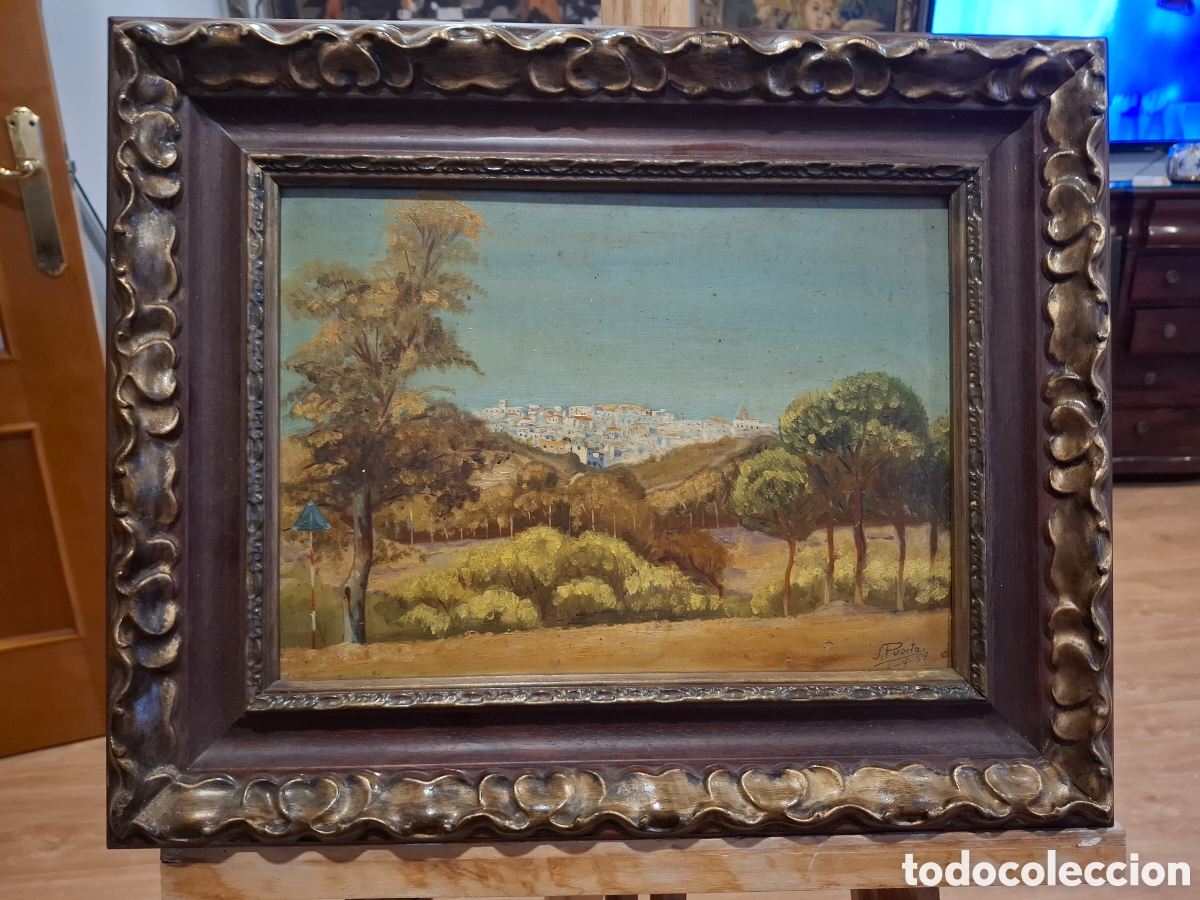 Arte: Oleo sobre tabla 46.5x37.5 - Foto 1