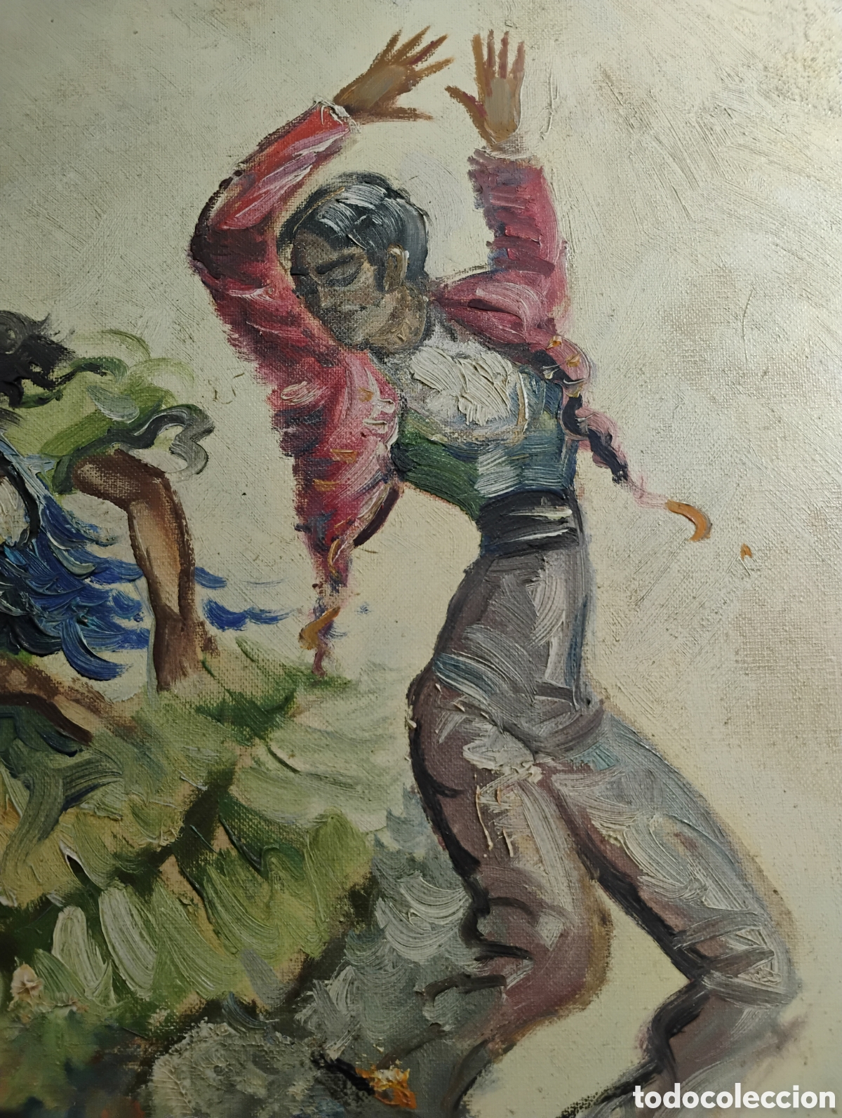 Arte: Cuadro expresi&oacute;n flamenca.Bailaore - Foto 16