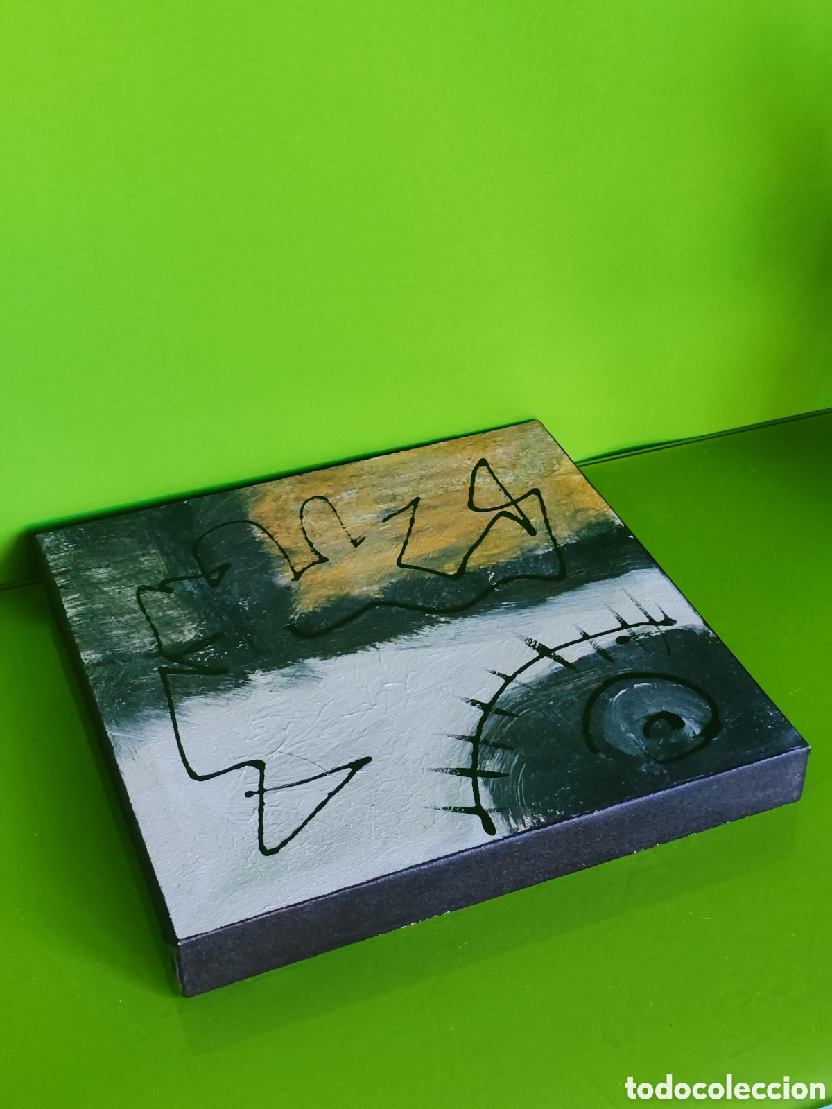 Arte: Pintura abstracta sobre lienzo - Foto 2