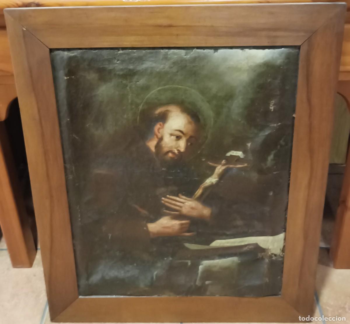 Arte: OLEO SAN FRANCISCO FINALES S.XVIII - Foto 1