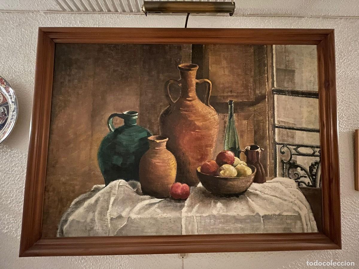 Arte: Precioso bodeg&oacute;n al &oacute;leo - Foto 1