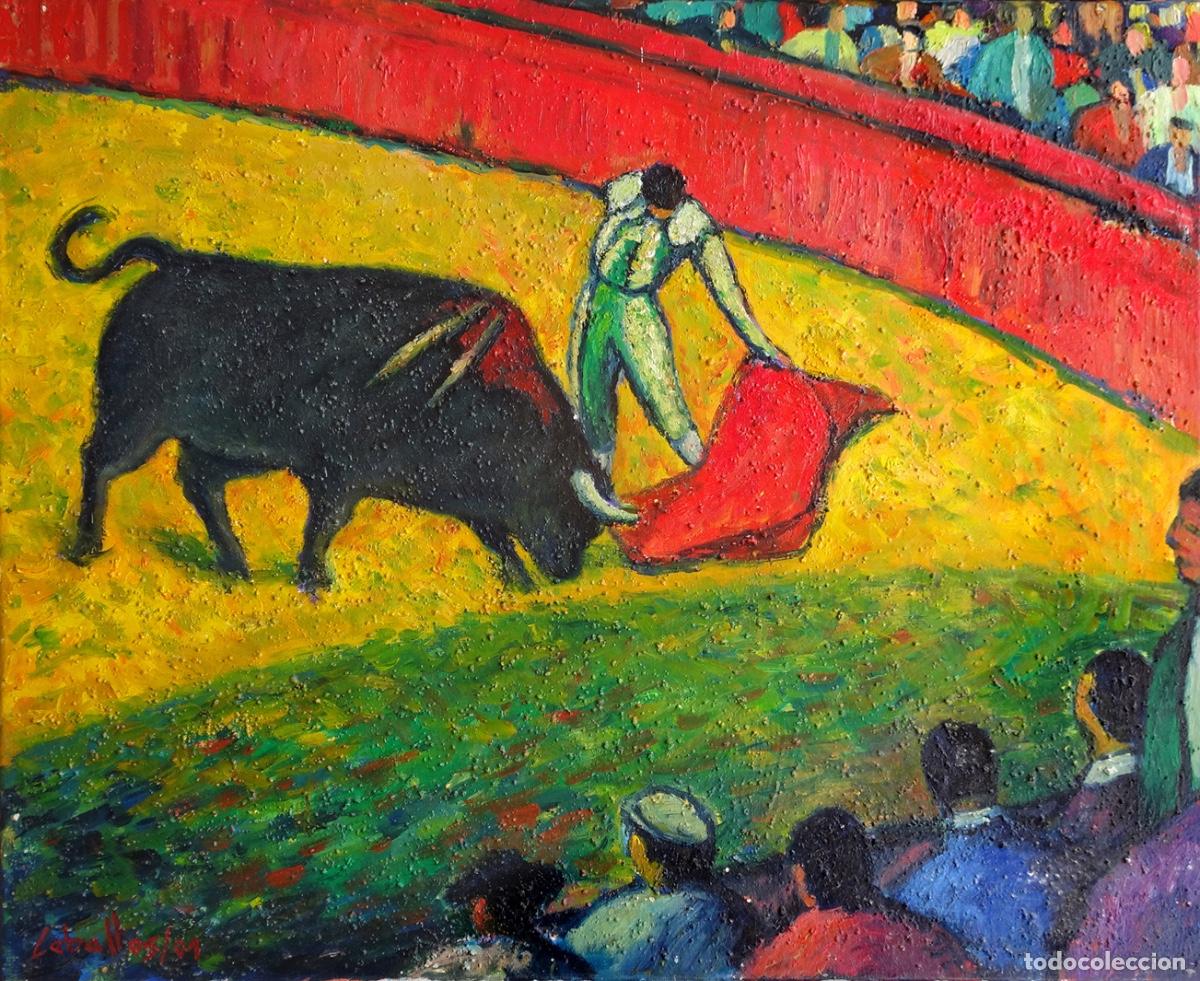 Arte: Cuadro de tauromaquia (corrida de toros) - Foto 1