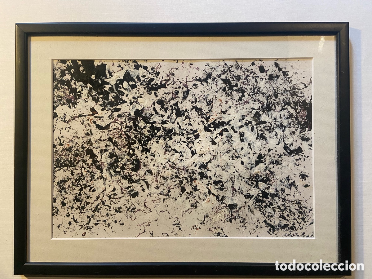 Arte: John Ulbricht (oleo sobre papel) - Foto 1